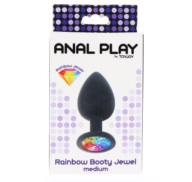 Rainbow Booty Jewel Medium